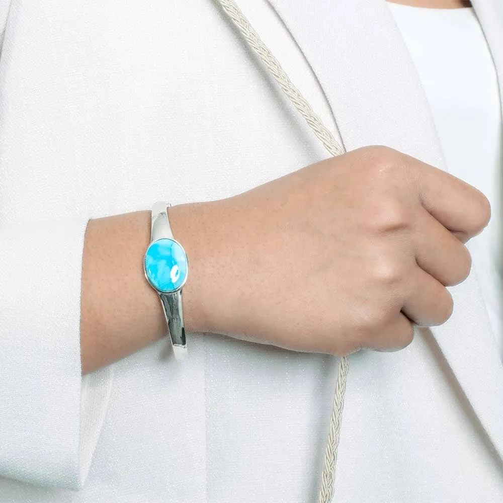 Larimar Tidepool Bangle