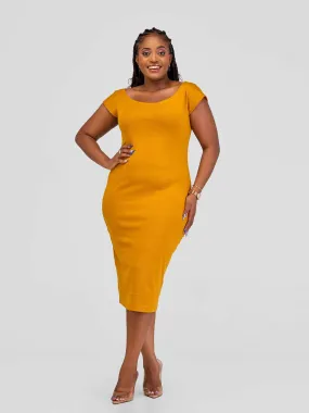 Liliadly Diri Dress - Mustard