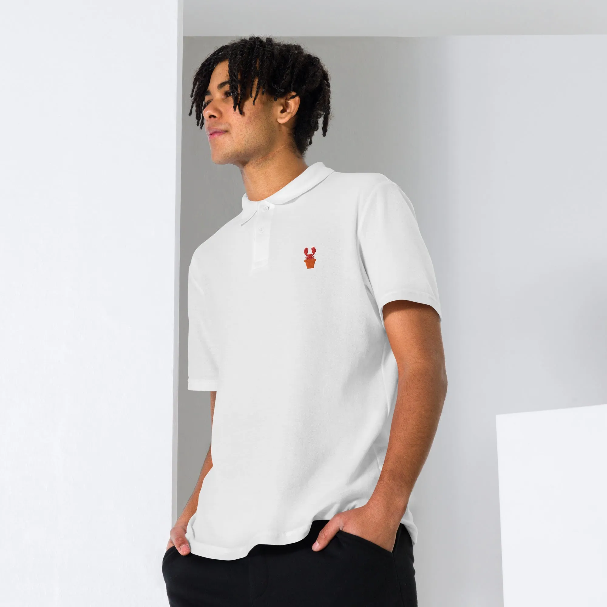 LobsterPot Unisex pique polo shirt