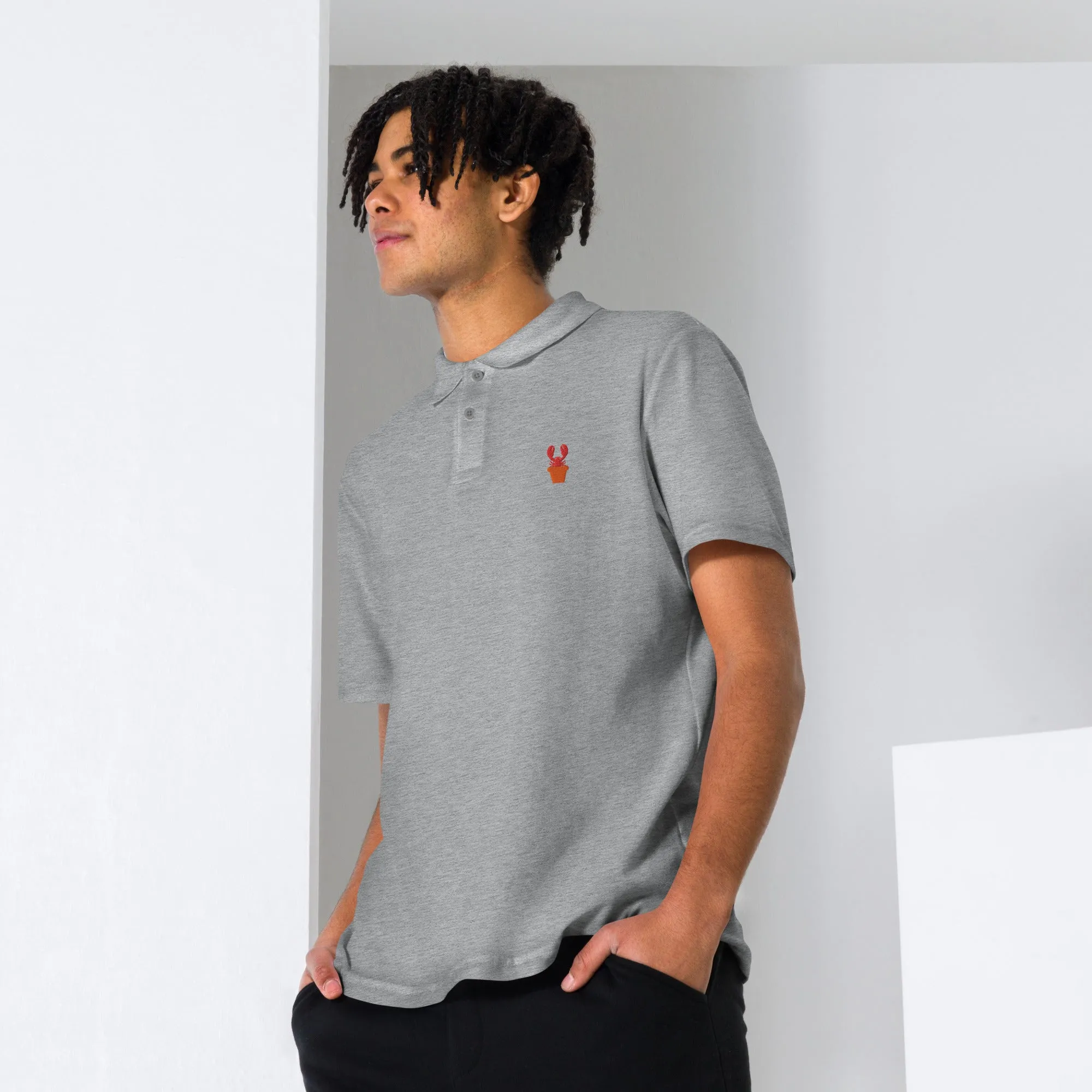 LobsterPot Unisex pique polo shirt