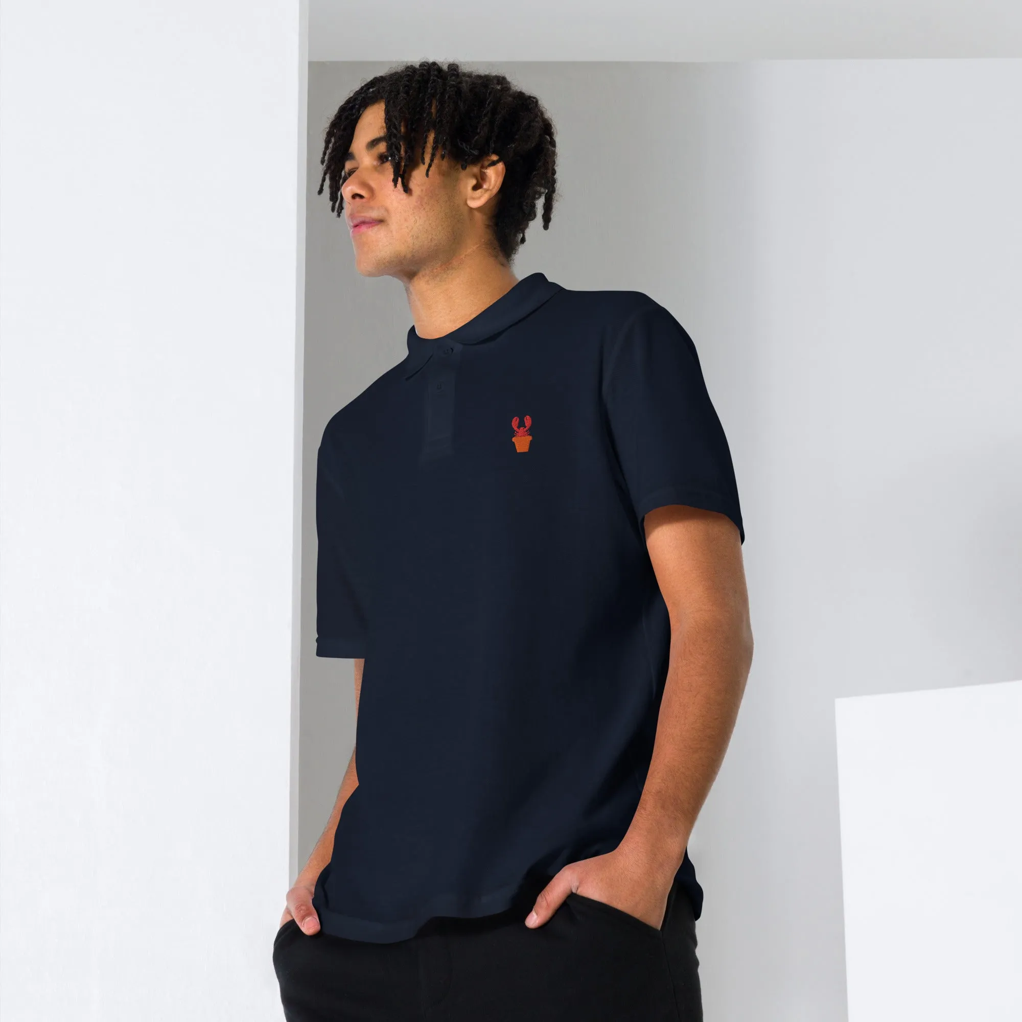 LobsterPot Unisex pique polo shirt