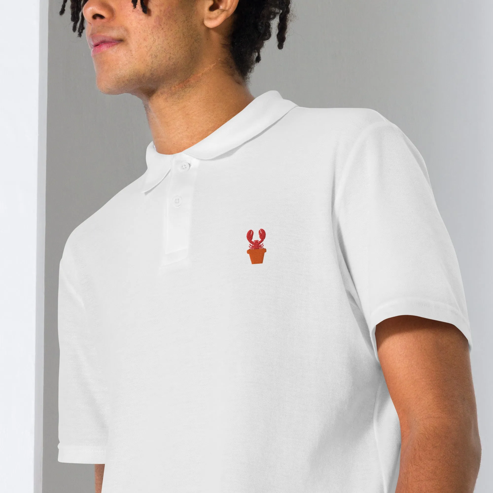 LobsterPot Unisex pique polo shirt