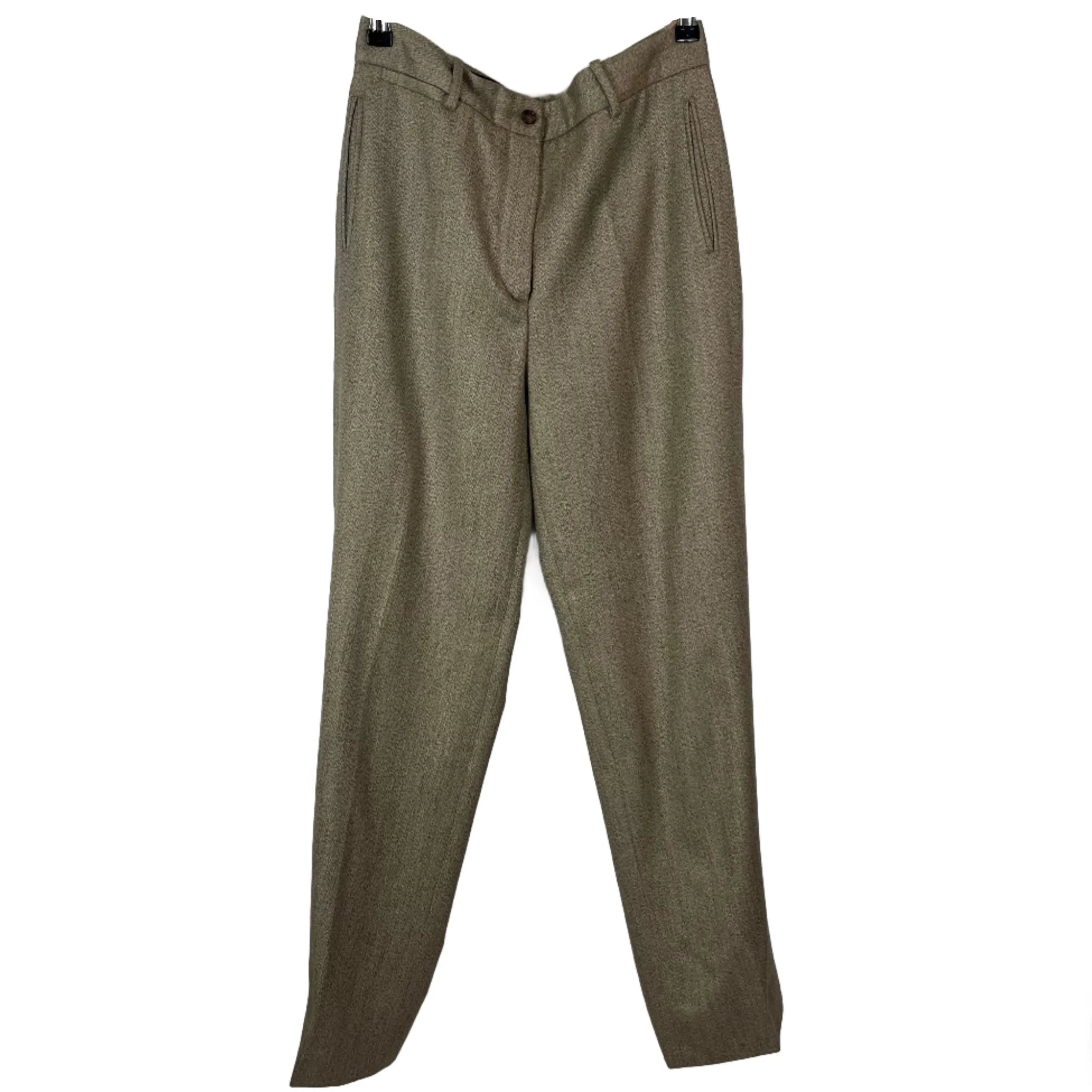 Loro Piana 1490 Beige Marl Cashmere Pants M