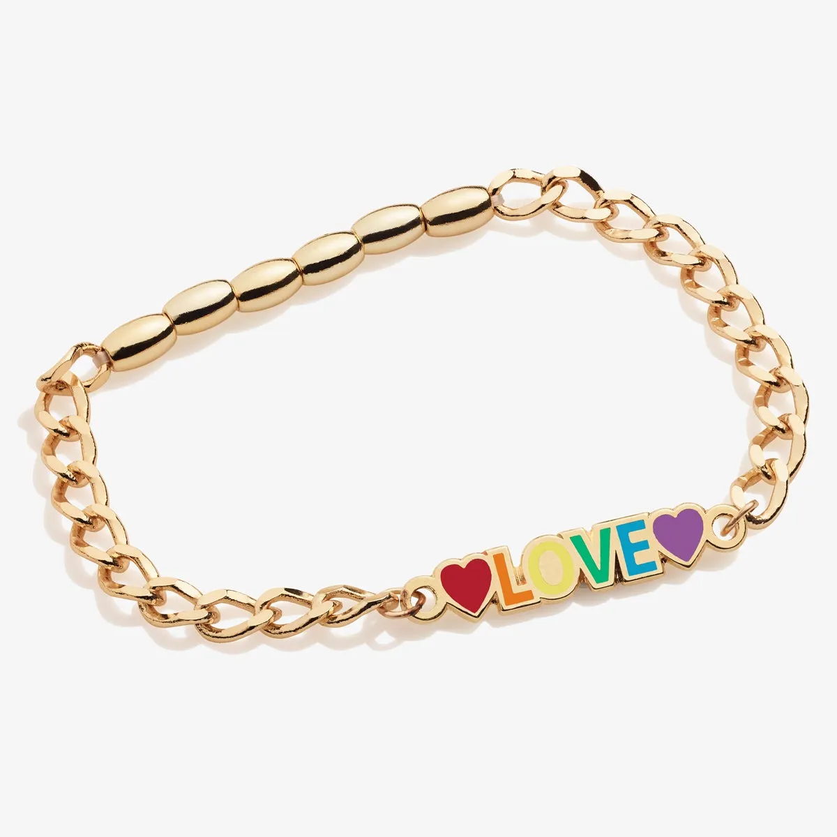 'Love' Multicolored Stretch Bracelet