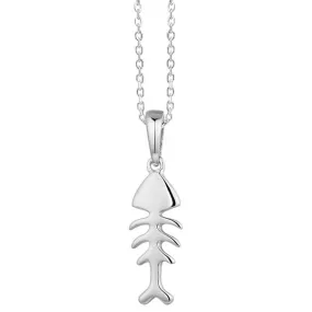 Lucky Fishbone Pendant