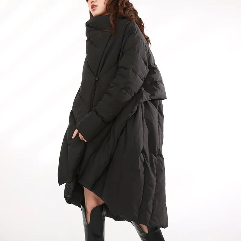 Manzo Irregular Loose Puff Jacket