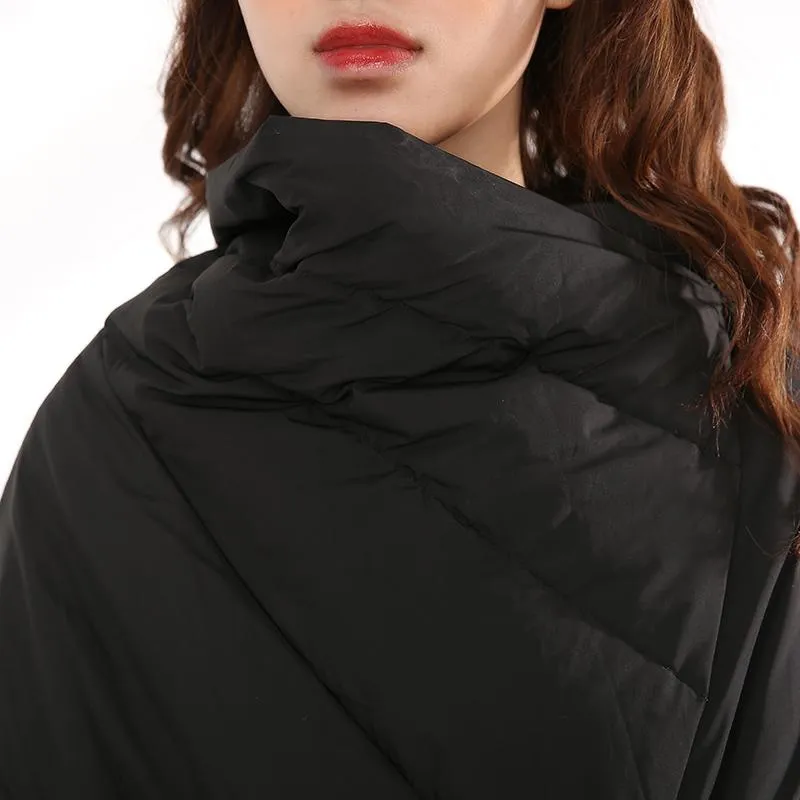 Manzo Irregular Loose Puff Jacket