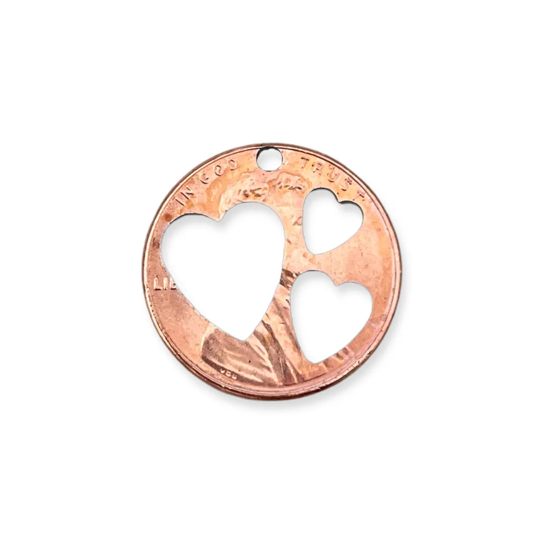 Mariamor X3 The Love Penny Heart Cutout