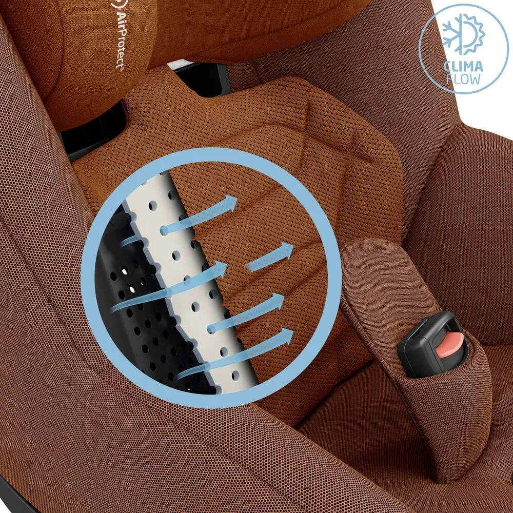 Maxi Cosi Pearl 360 PRO Car Seat - Authentic Cognac