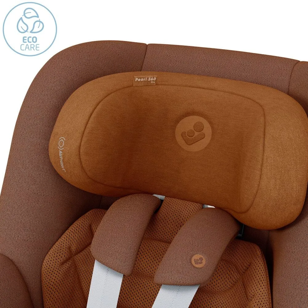 Maxi Cosi Pearl 360 PRO Car Seat - Authentic Cognac