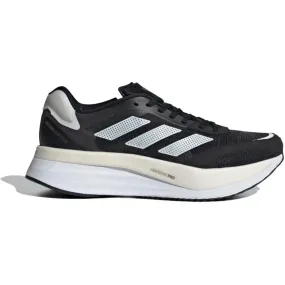 Men's Adidas Adizero Boston 10, Black/White/Gold, 11 D Medium