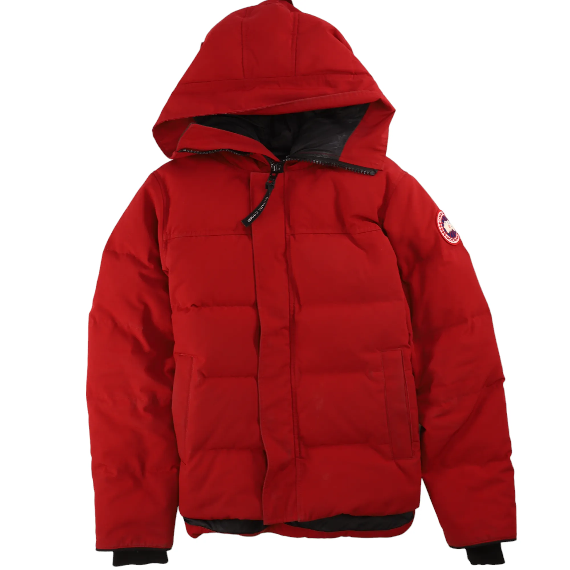 Men's Fusion Macmillan Parka Down Jacket Red Size XS