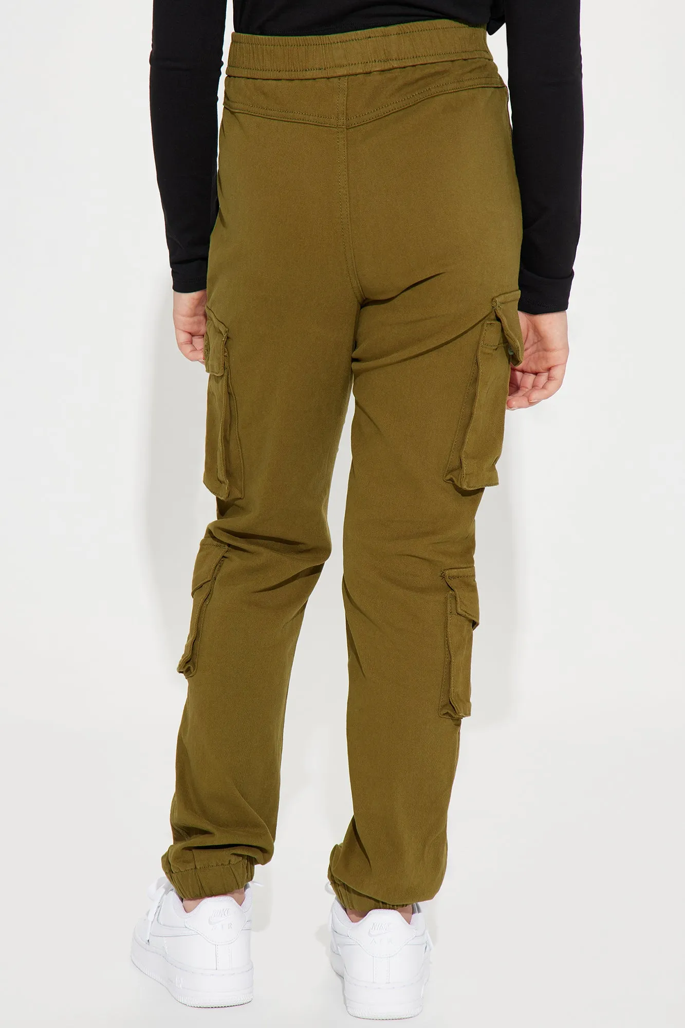 Mini Big Hunt Twill Cargo Pants - Olive