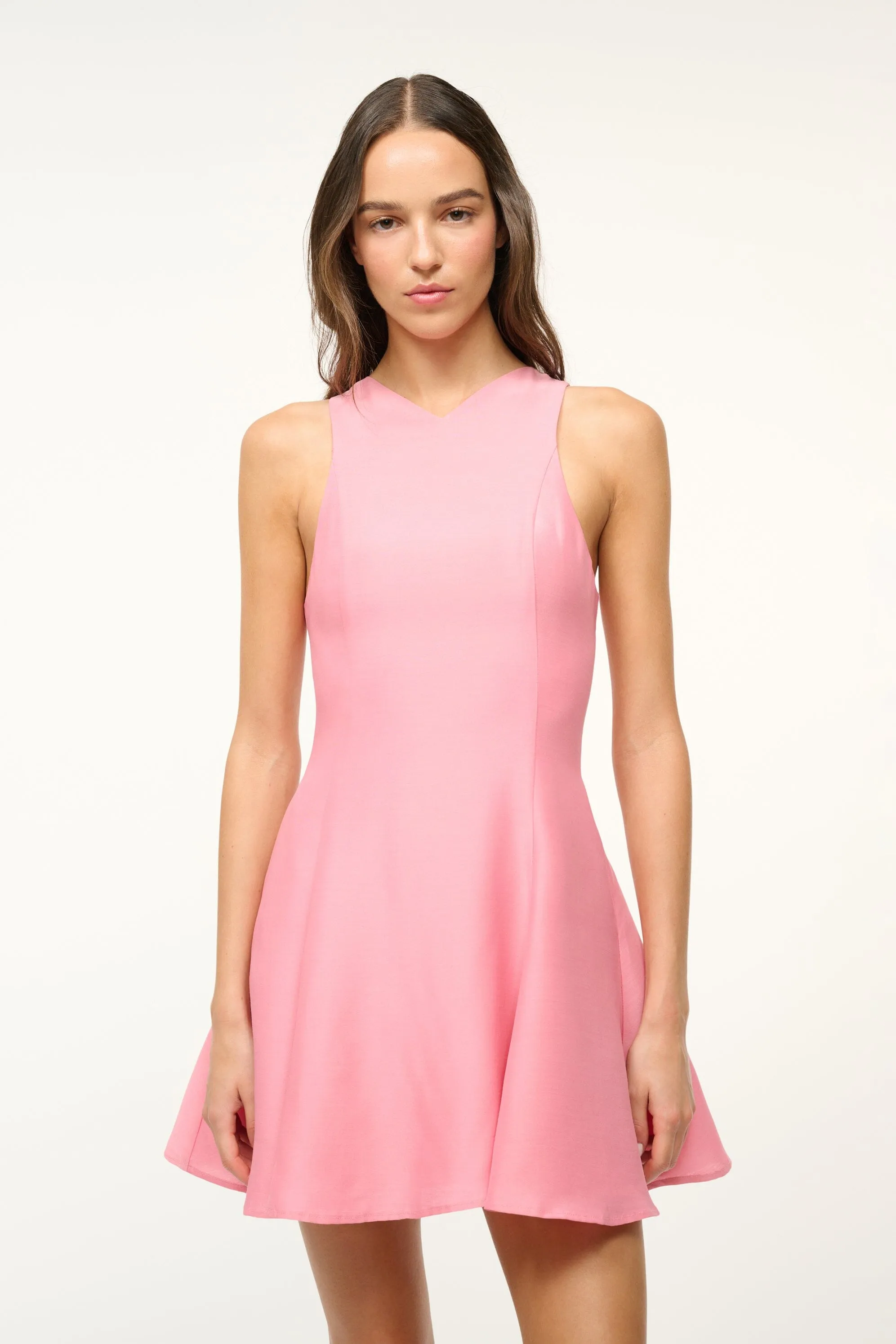 MINI HEIKE DRESS | DAMASK PINK