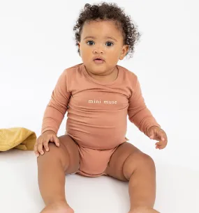 Mini Muse Long Sleeve Onesie