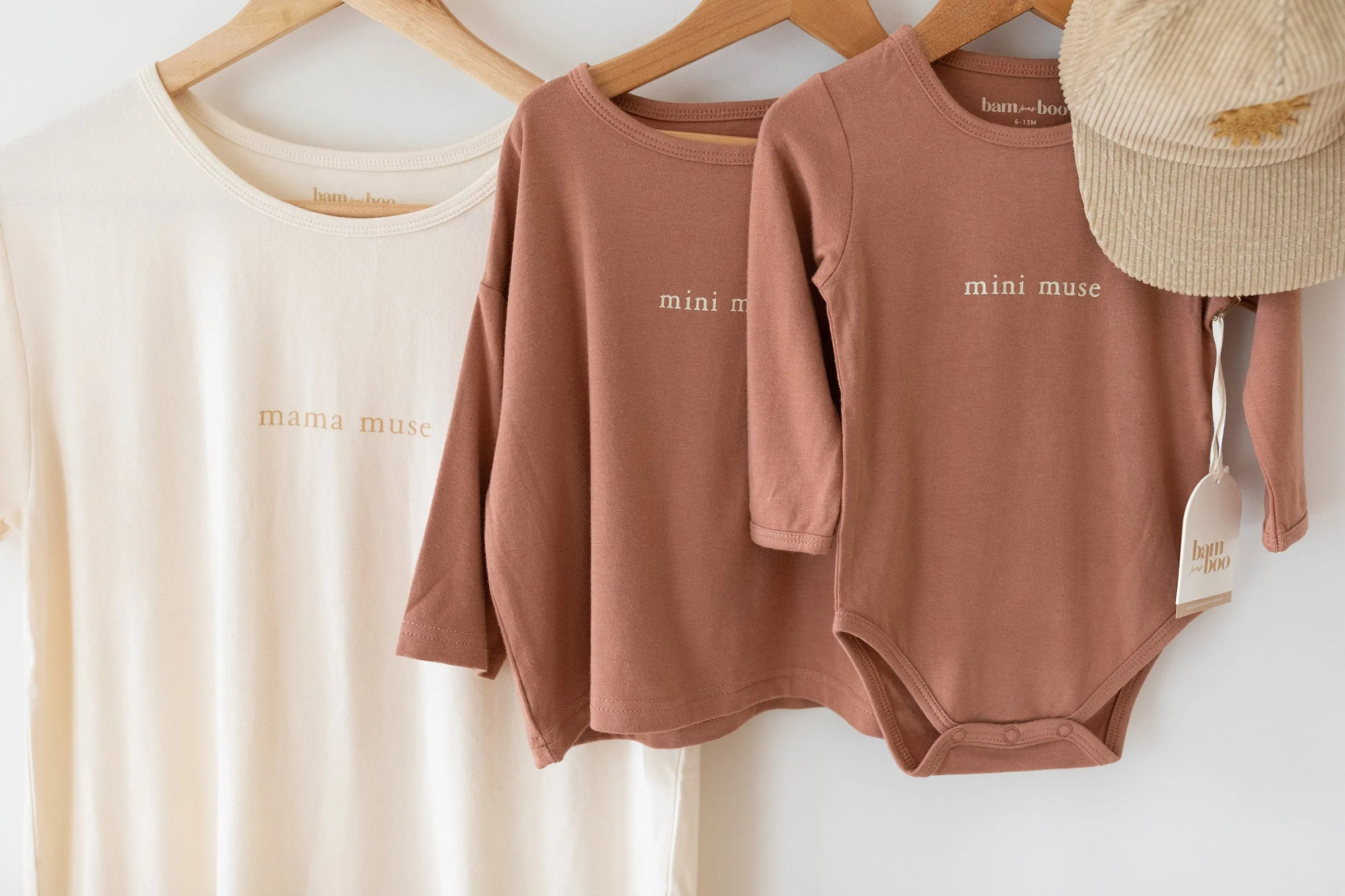 Mini Muse Long Sleeve Onesie