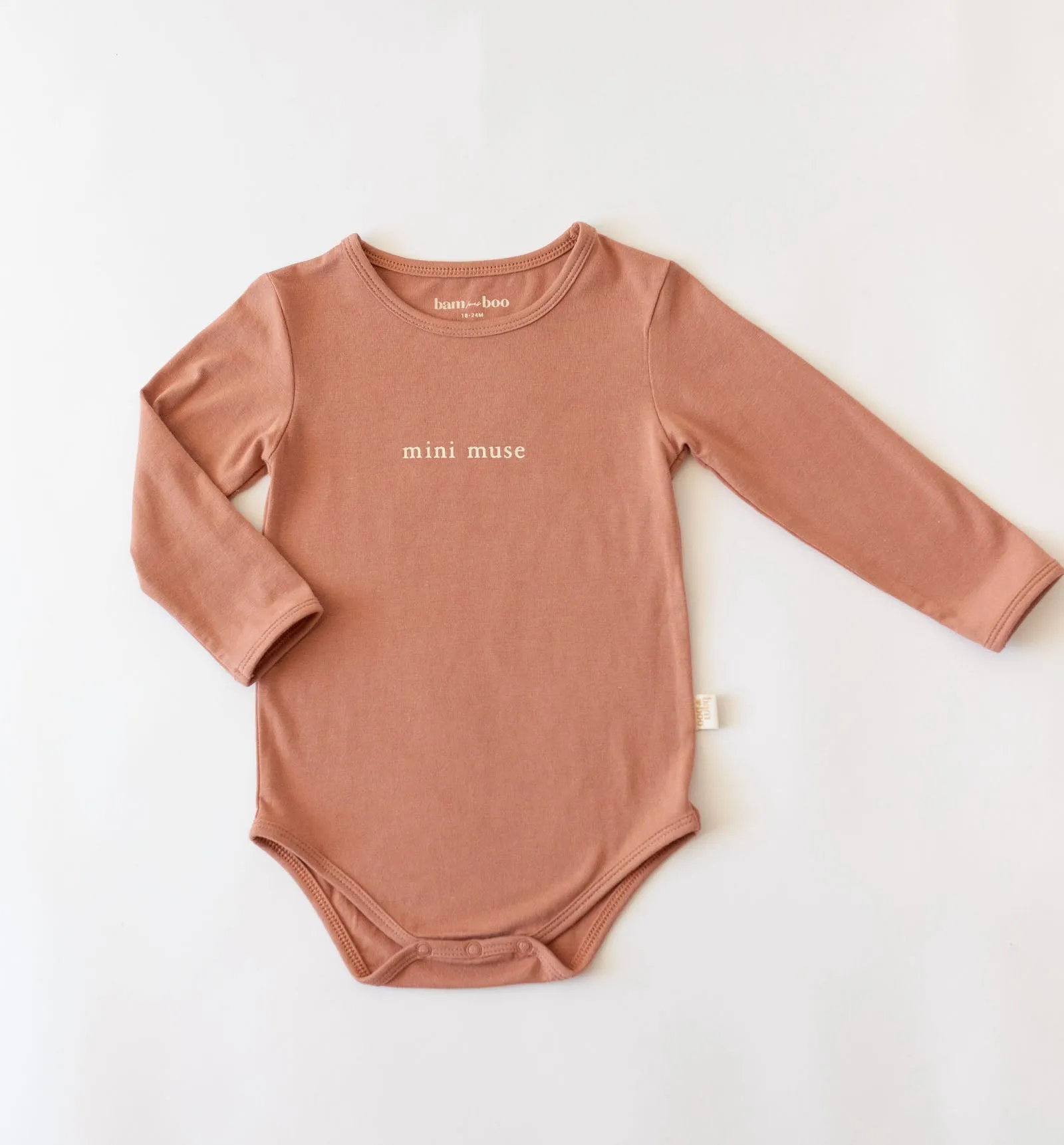 Mini Muse Long Sleeve Onesie