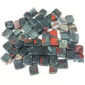 Natural Cube Quartz African Bloodstone Crystal