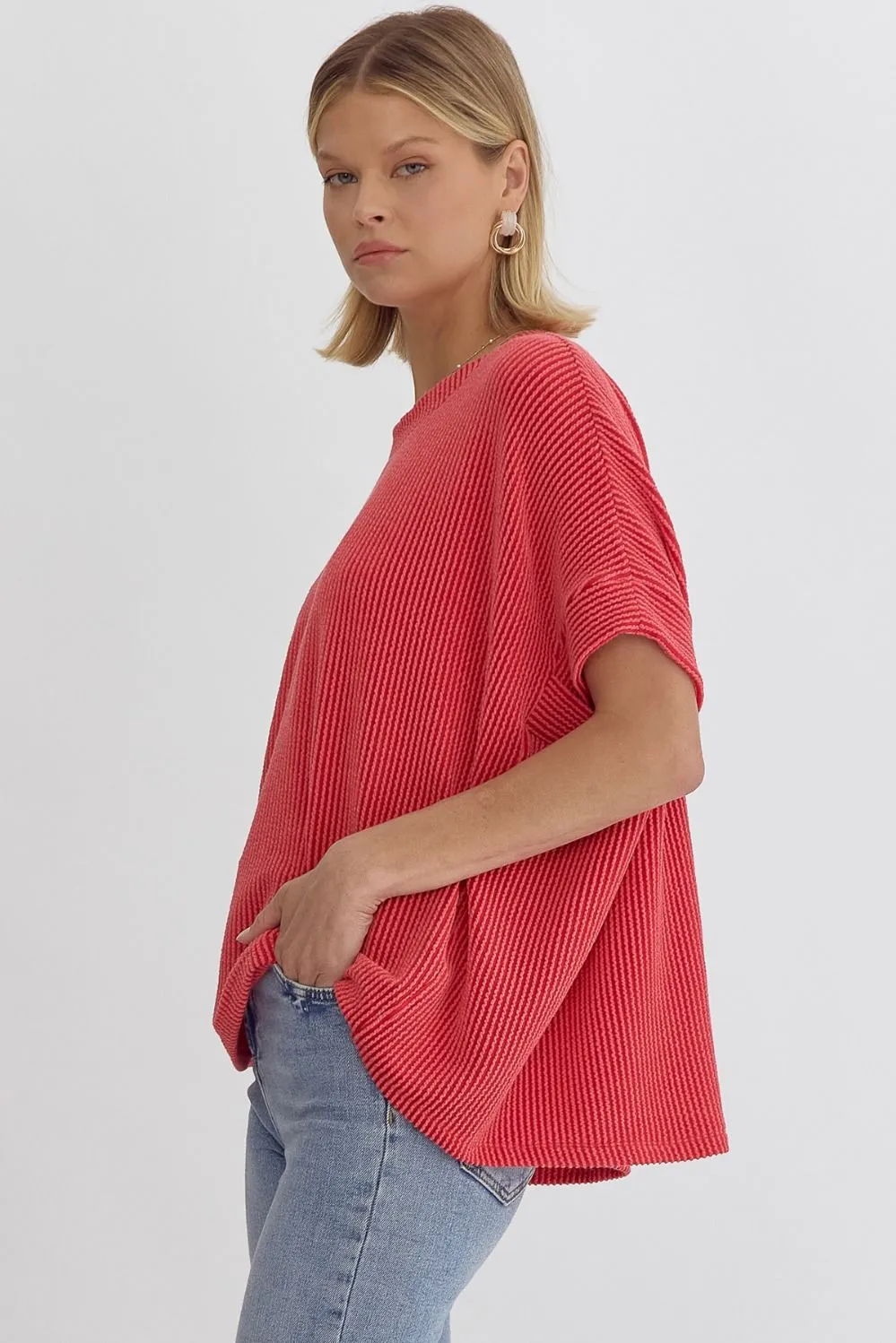 'Never Lost' Top - Red