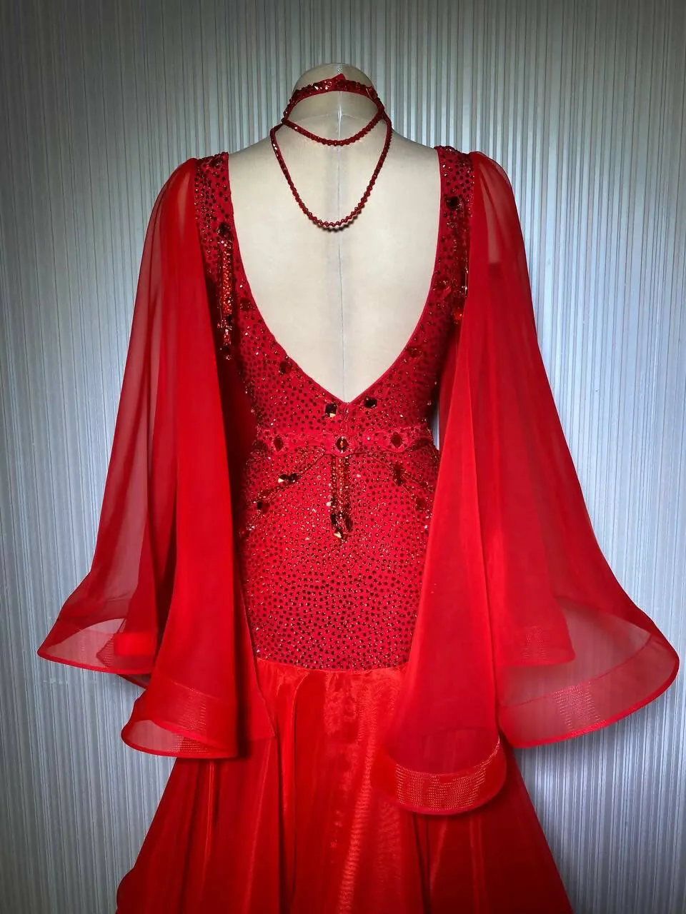 Never Worn Red Standard Dress