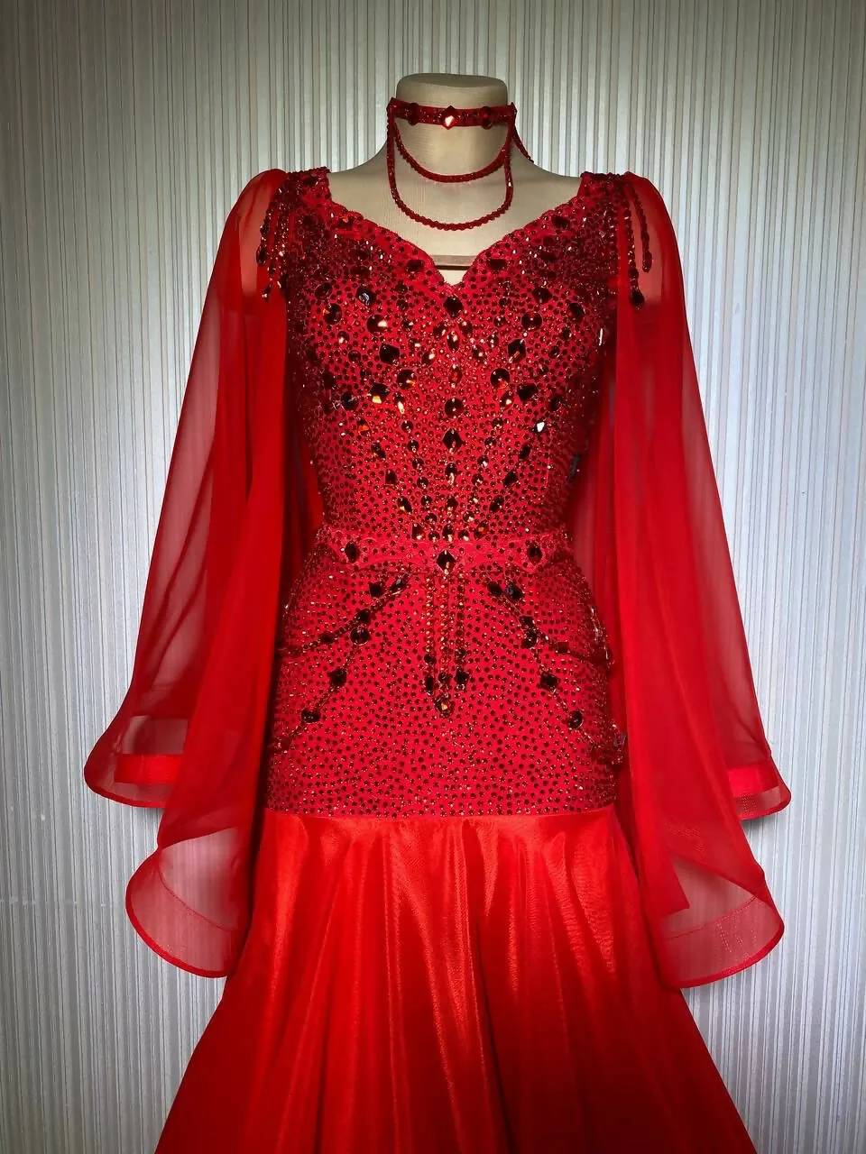 Never Worn Red Standard Dress