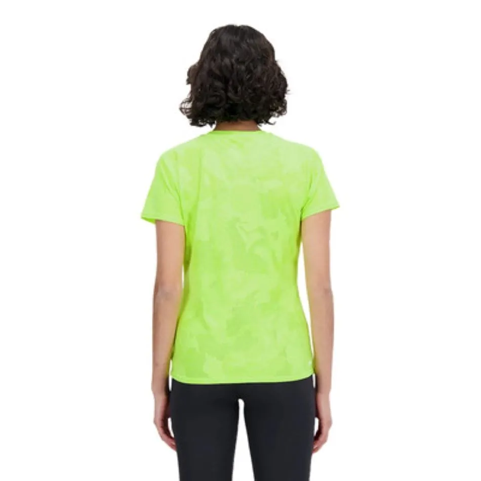 New Balance Women's Q speed Jaquard SS Tee