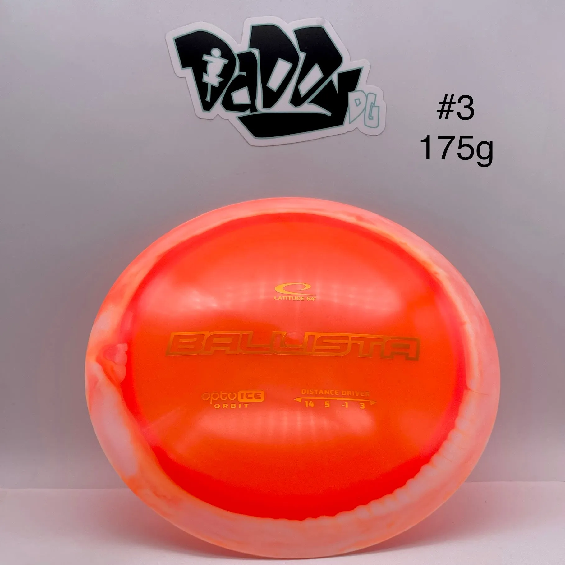 ***NEW Latitude 64 Opto Ice Orbit Ballista Distance Driver