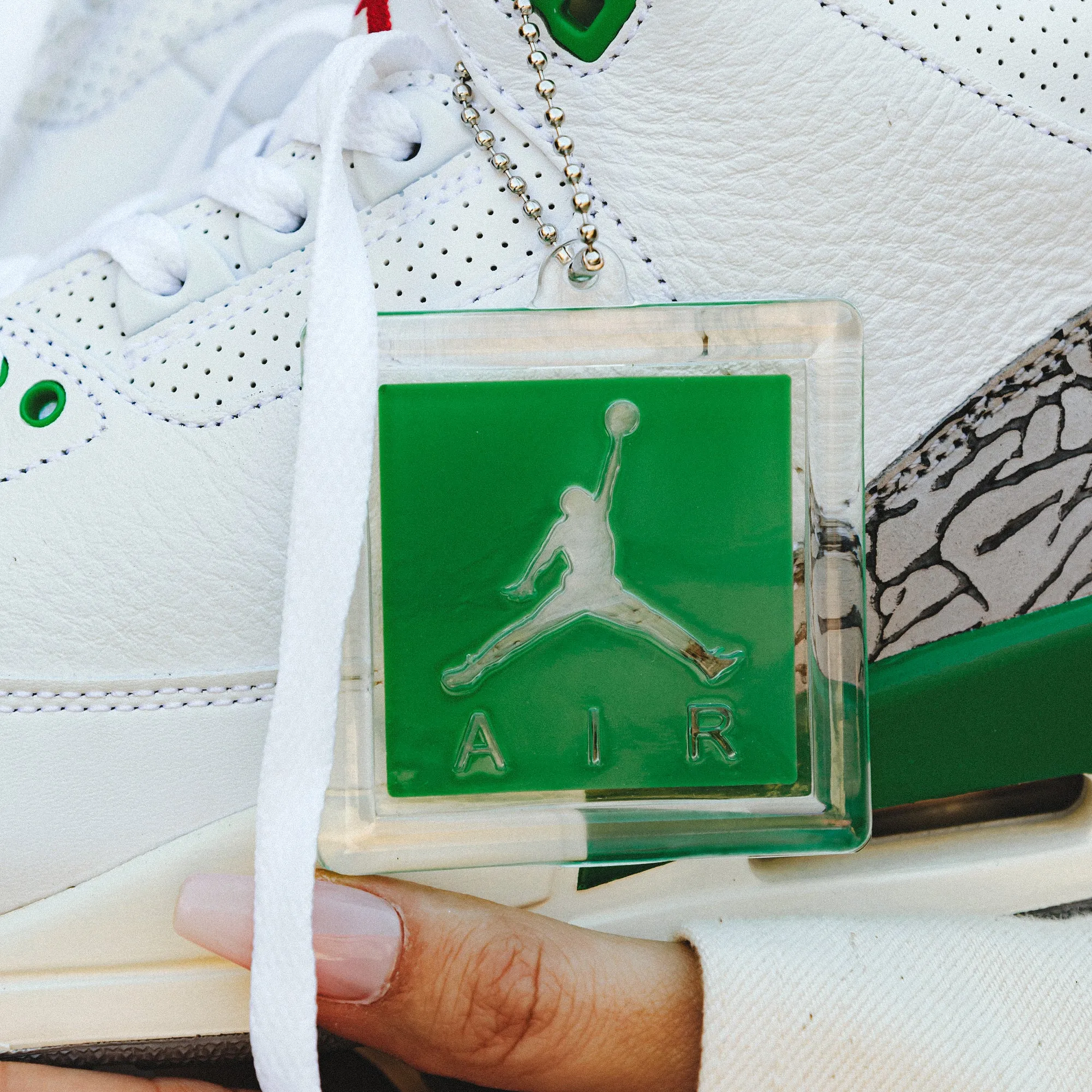 Nike Women's Air Jordan 3 Retro "Lucky Green" CK9246-136