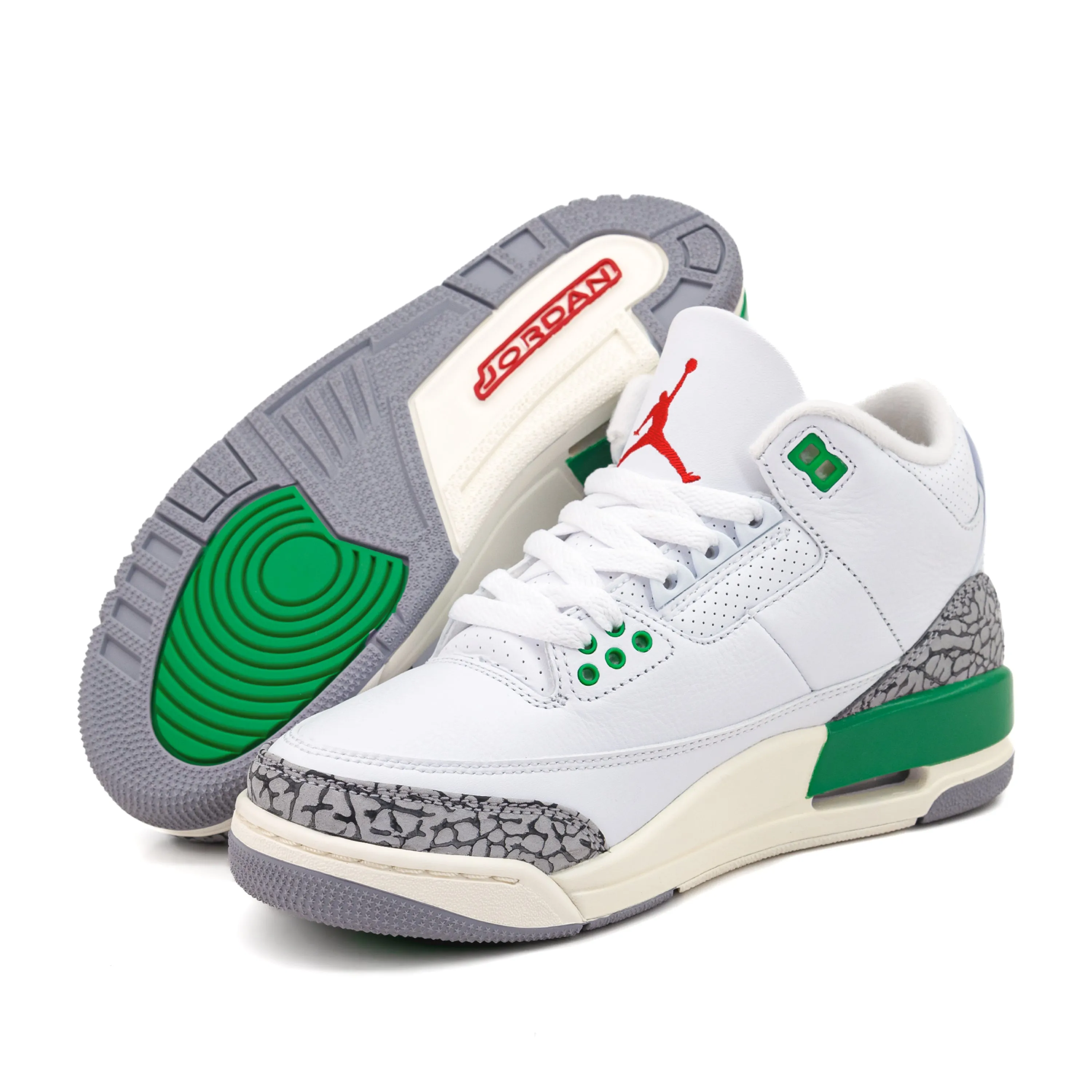 Nike Women's Air Jordan 3 Retro "Lucky Green" CK9246-136