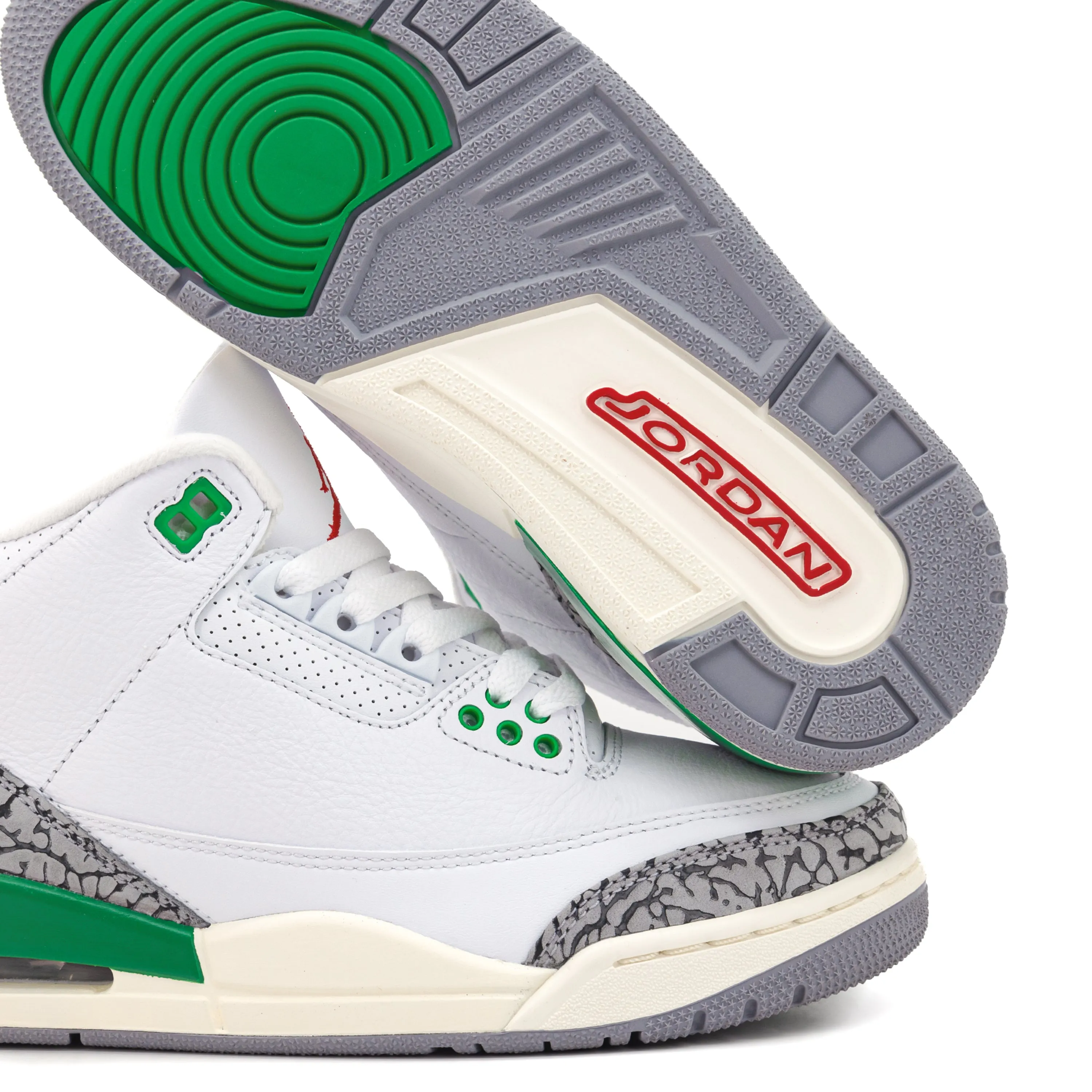 Nike Women's Air Jordan 3 Retro "Lucky Green" CK9246-136