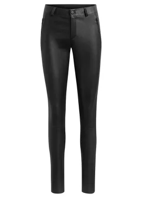 Notyz Leggings with saddleback 10910 Skindbukser - Black