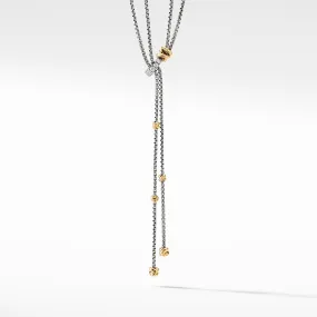 Petite Helena Y Diamond Necklace