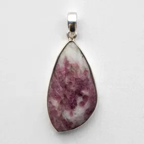 Pink Tourmaline - Pendant, Sterling Silver