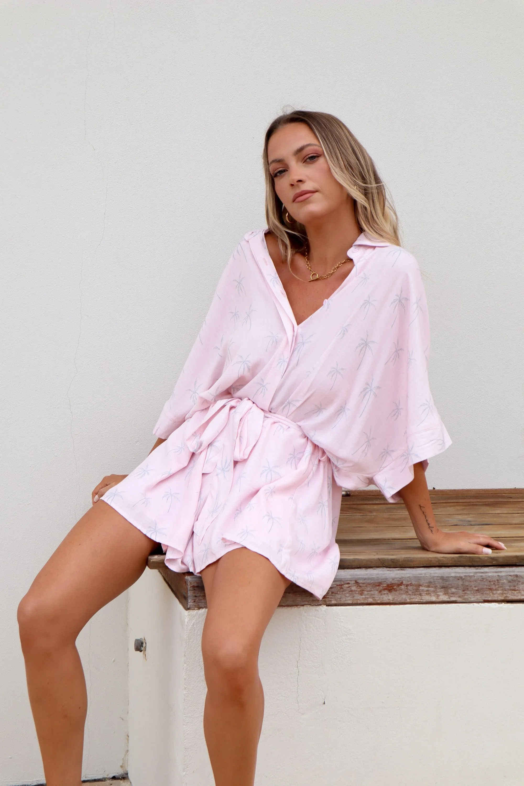 Pipi Playsuit - Pink