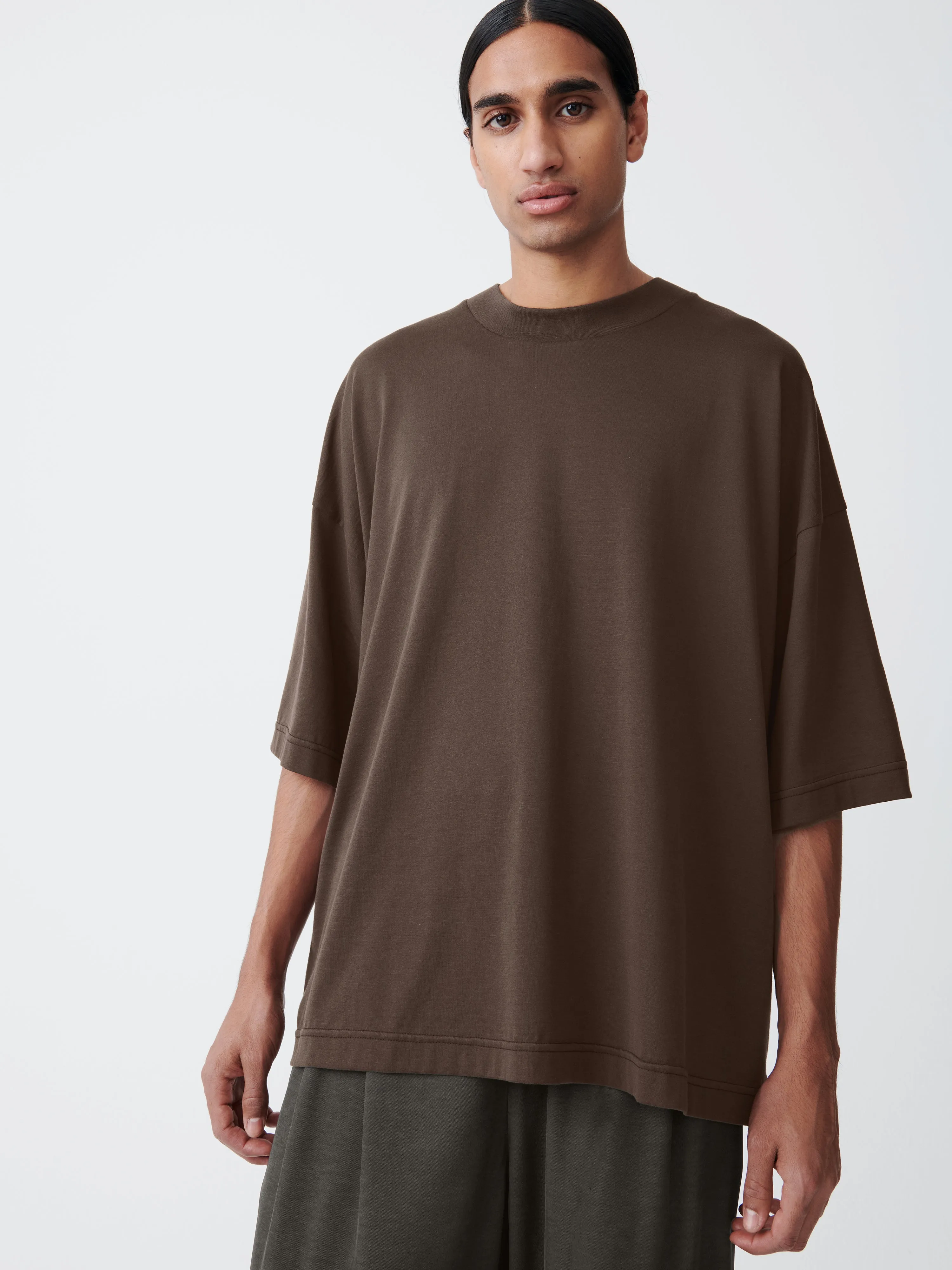 Piu T-Shirt in Carob