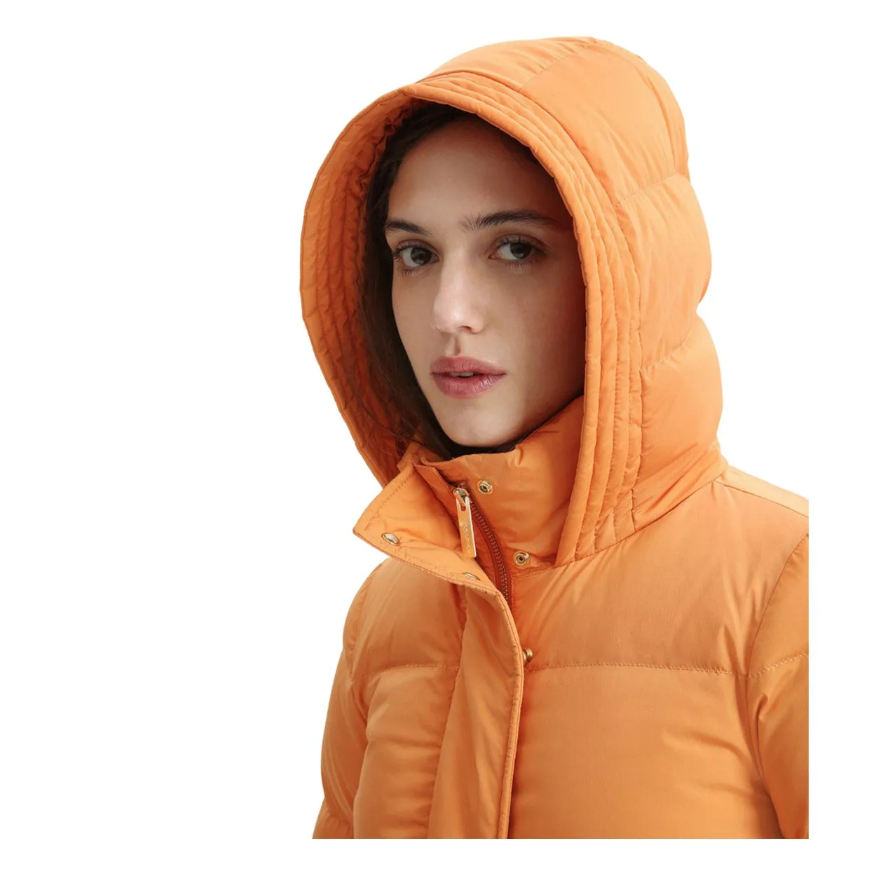 Piumino Donna Woolrich Alsea Puffy Parka Arancione