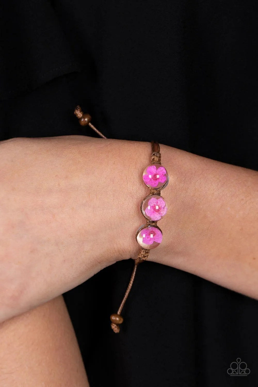 Prairie Persuasion - Pink Paparazzi Bracelet