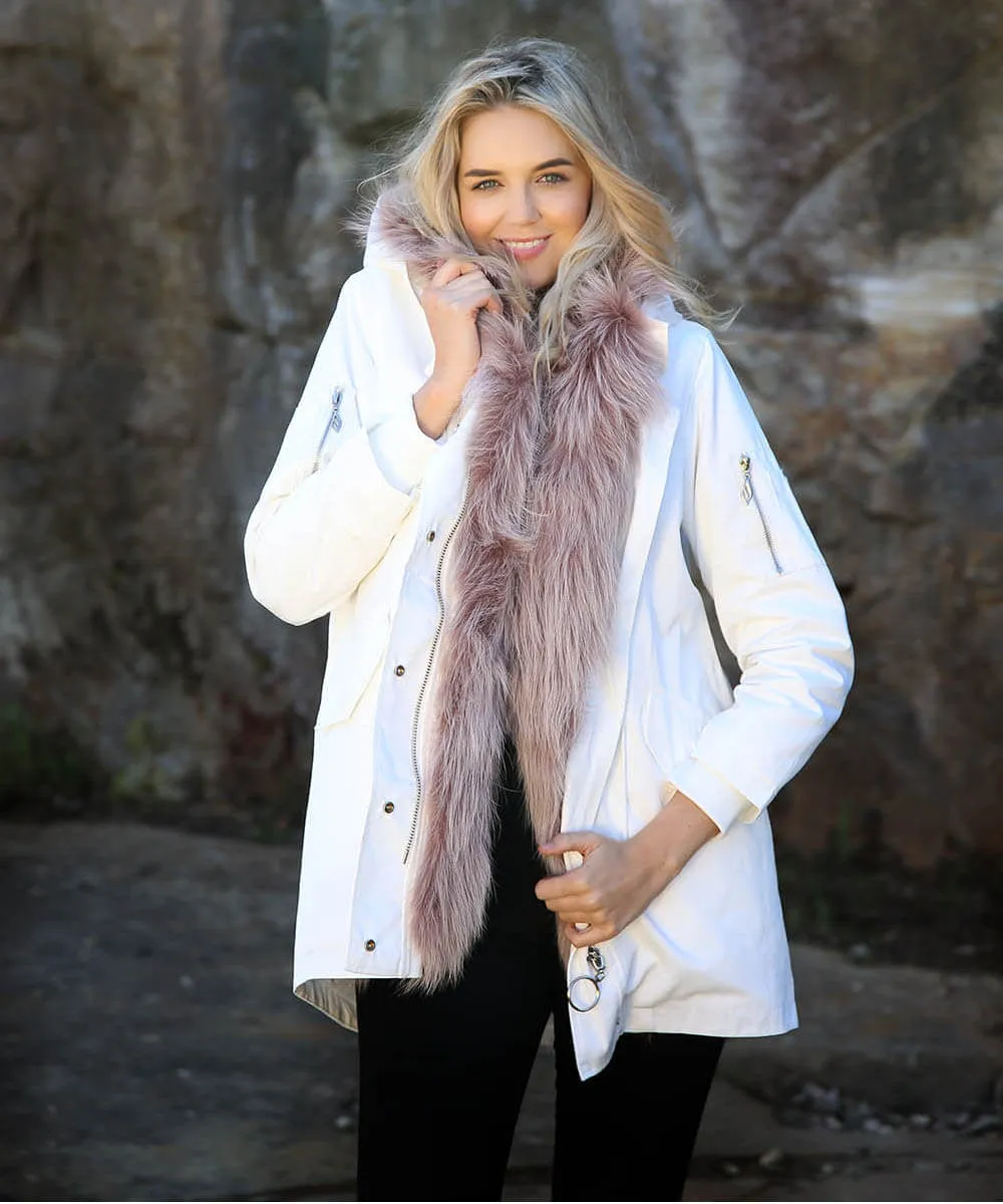 Raccoon Fur Jacket