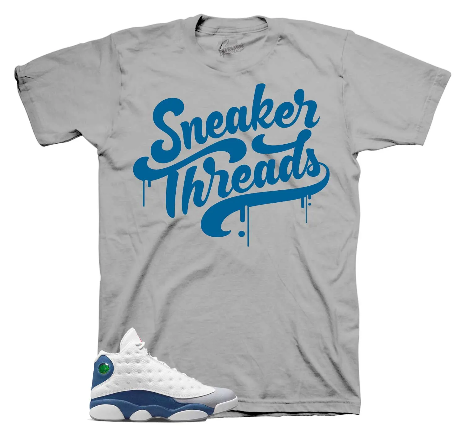 Retro 13 French Blue ST Drip Shirt