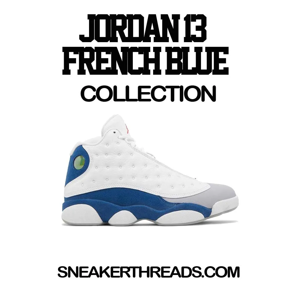 Retro 13 French Blue ST Drip Shirt