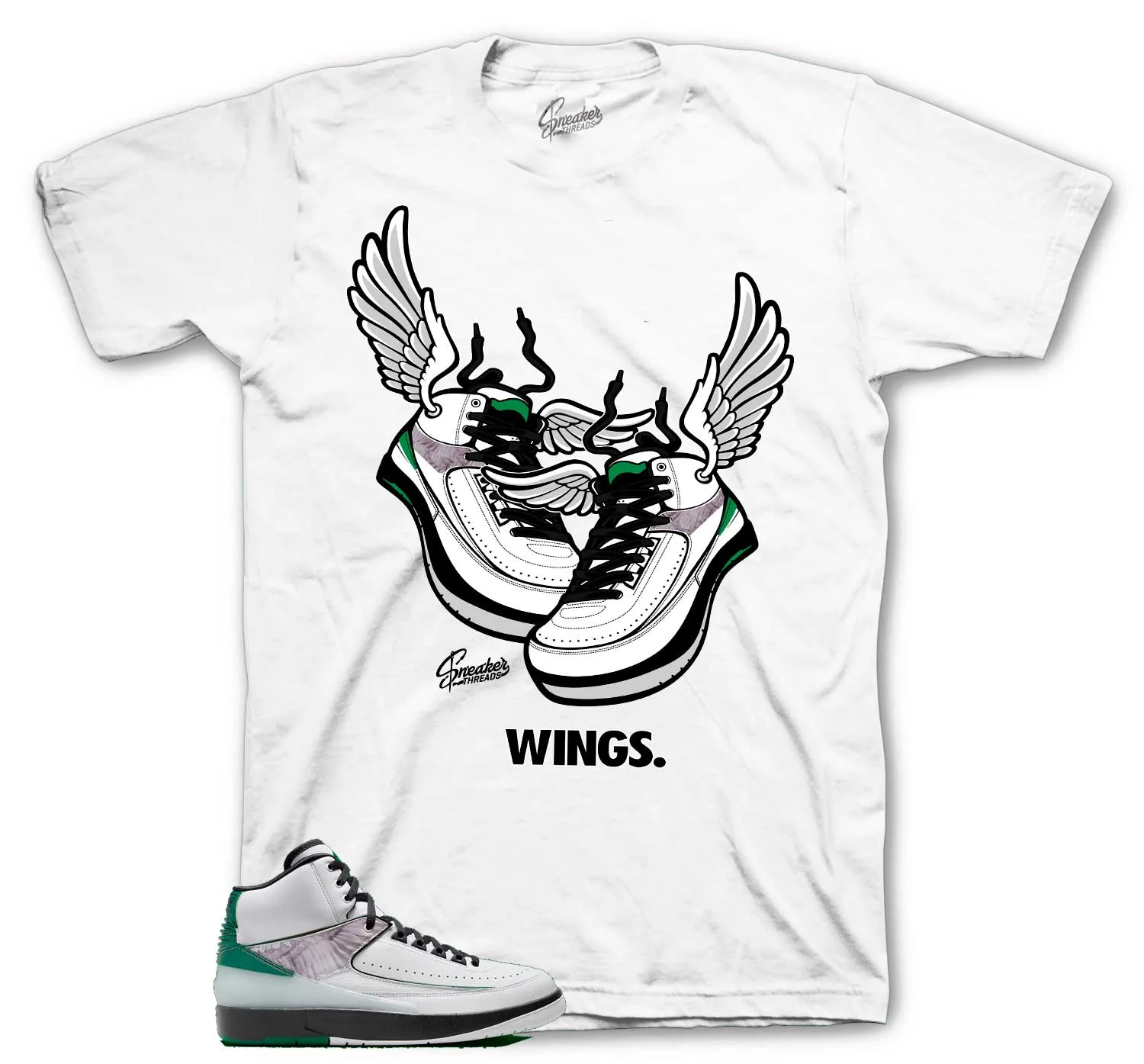 Retro 2 H Wings Fly kicks Shirt