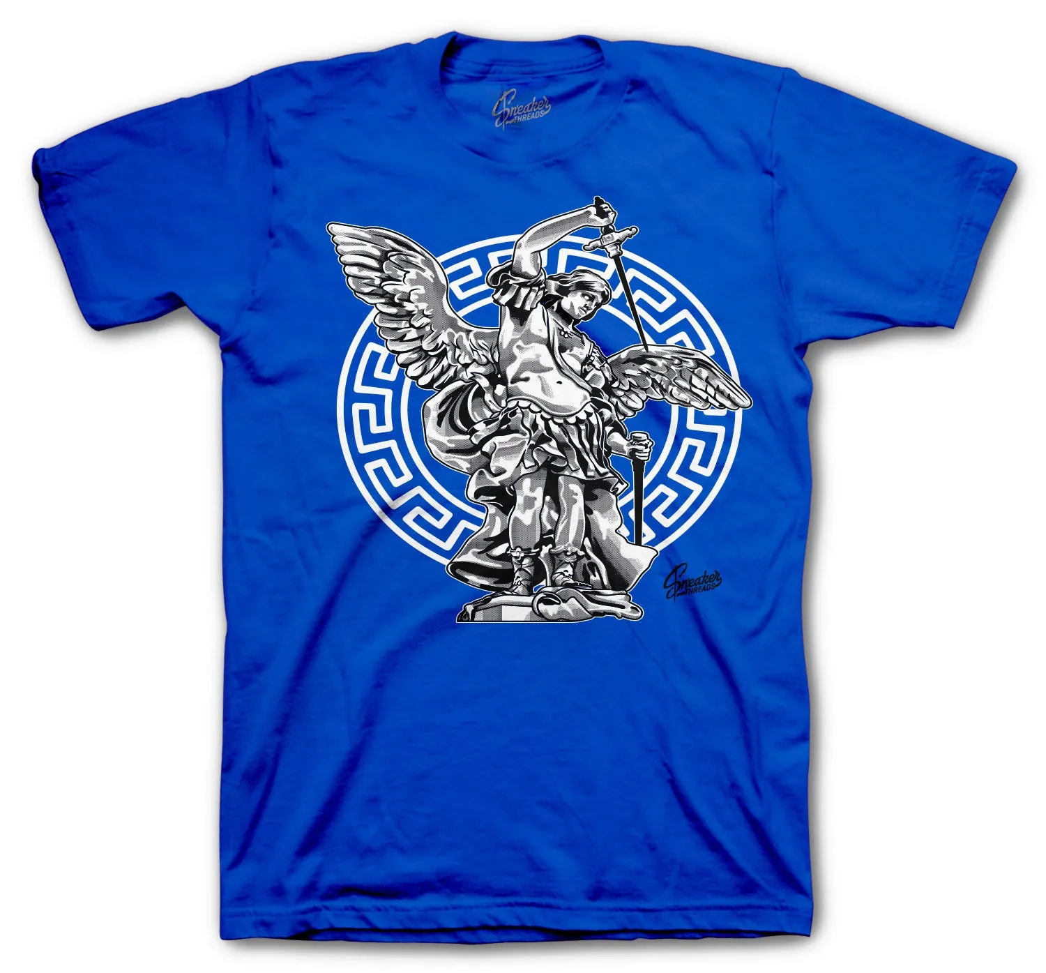 Retro 5 Racer Blue St. Michael Shirt