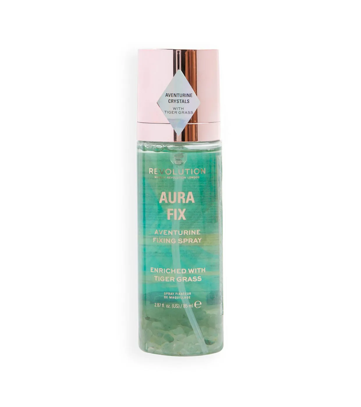 Revolution - *Crystal Aura* - Fijador del maquillaje en spray Aura Fix Aventurine