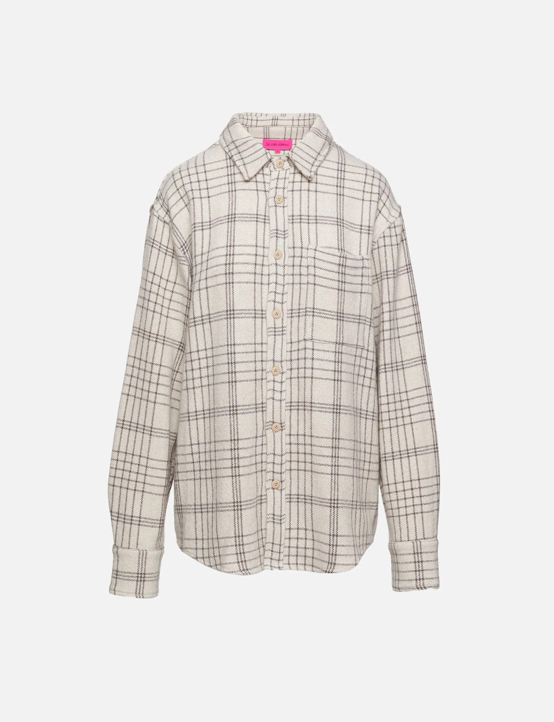 Sable Plaid Overshirt