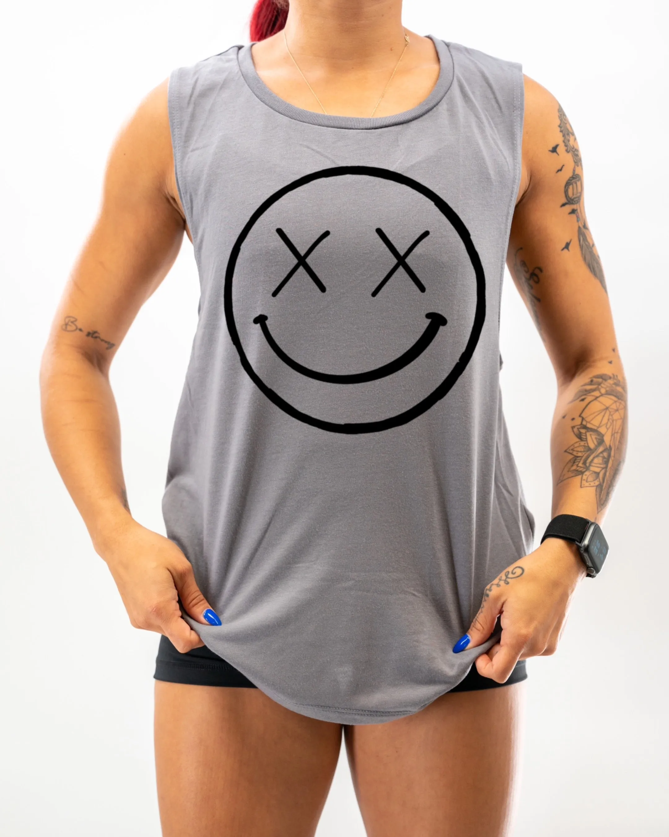 Salty Savage Ladies "OG Smile" Muscle Tank