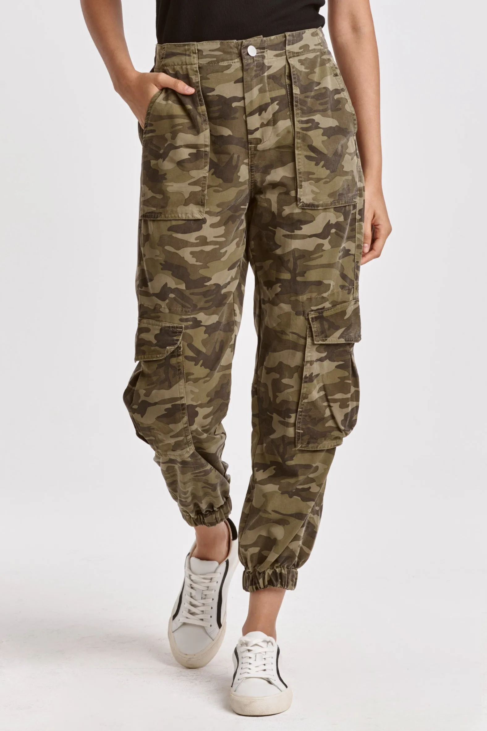 Sandy Super High Rise Ankle Trouser Pants