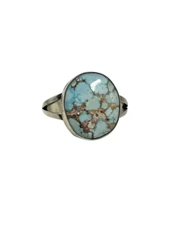 Scott Skeets Artesia Golden Hills Turquoise Ring