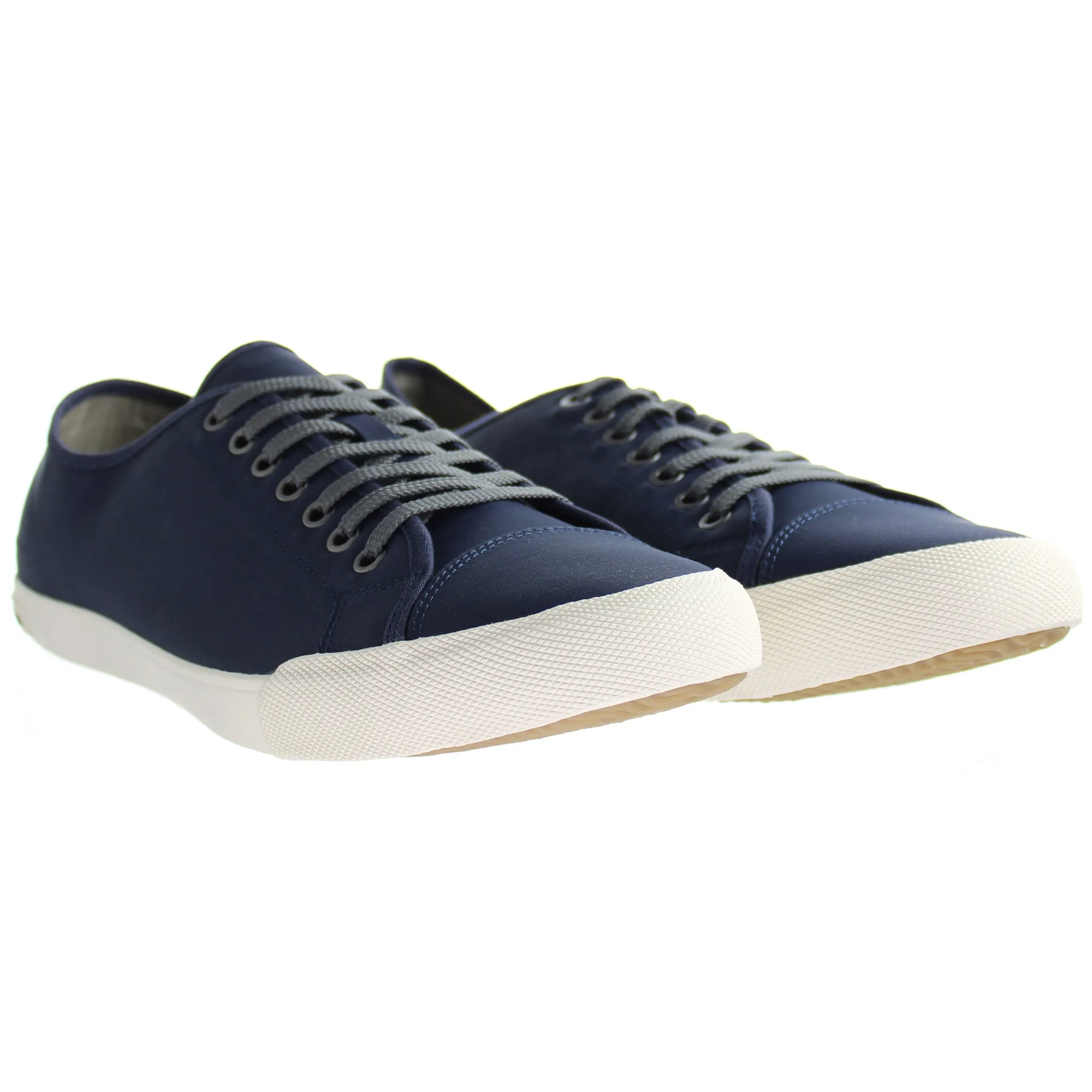 Seavees Army Issue Low Blue Mens Plimsolls