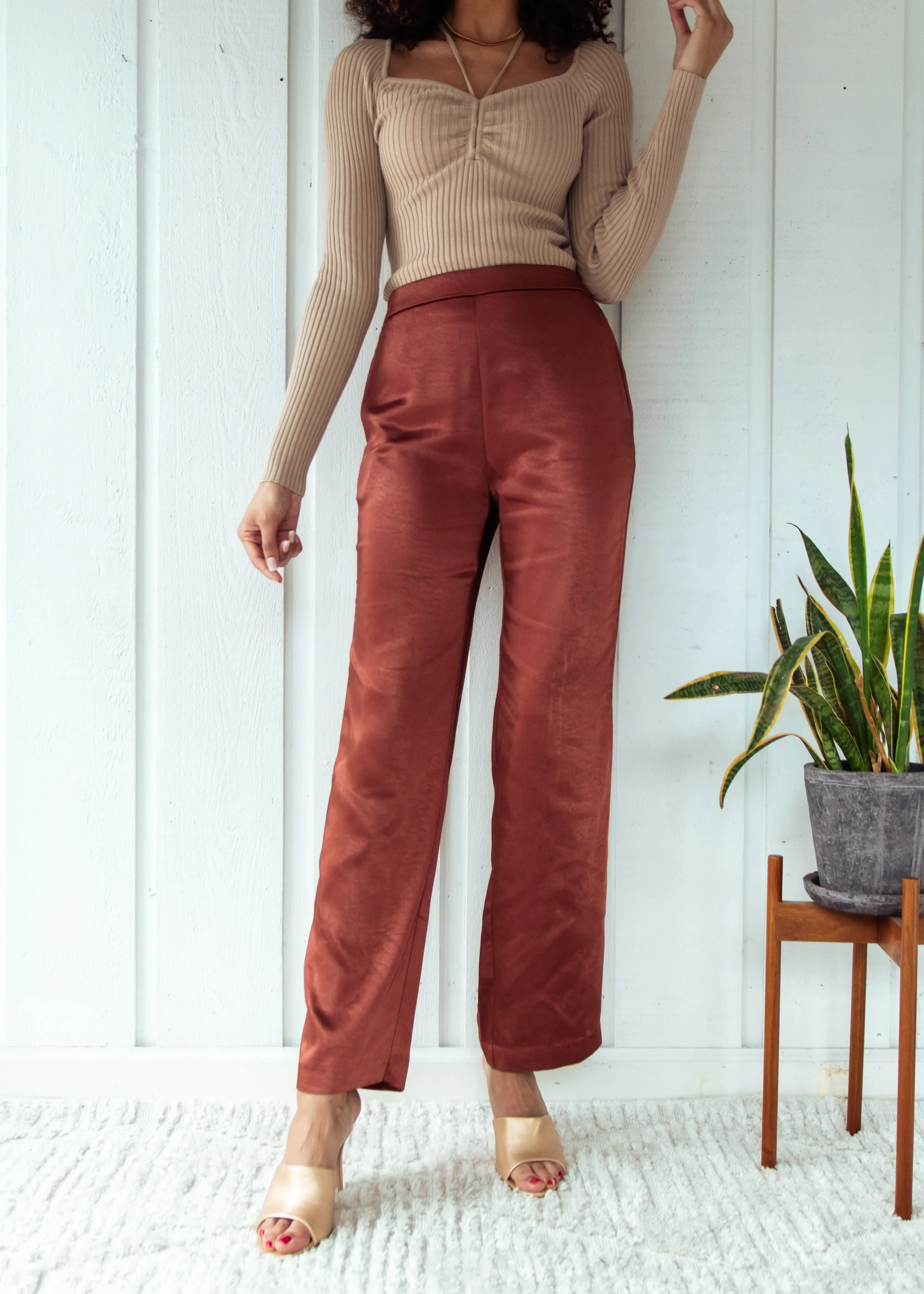 SERENA SATIN PANT