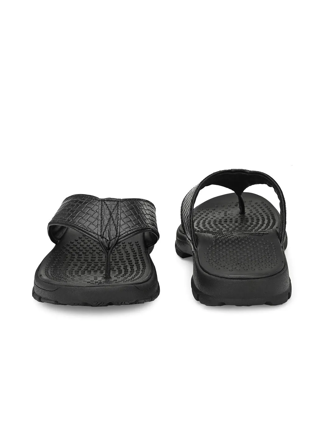 SF Black Comfort Slippers